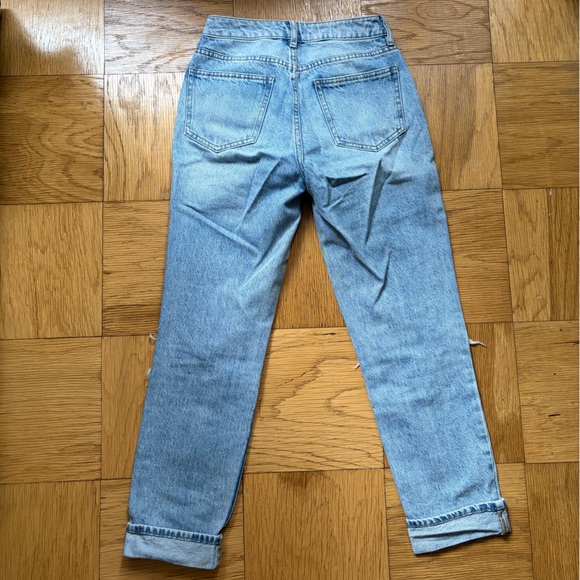 PacSun High Rise Distressed Blue Jeans - Picture 4 of 4